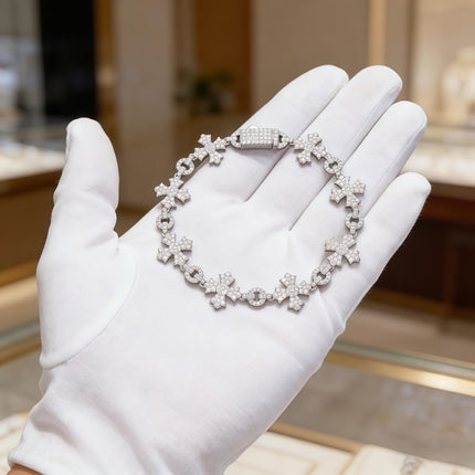 Cross Style Bracelet