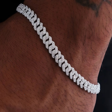 Moissanite Cuban Bracelet