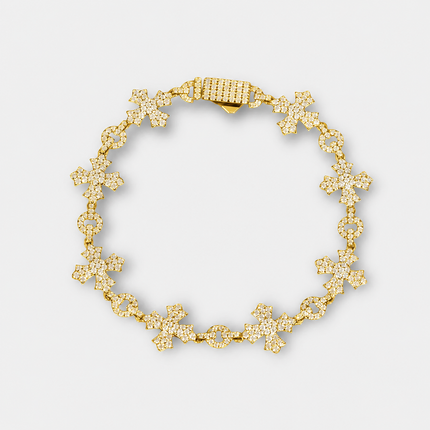 Cross Style Bracelet